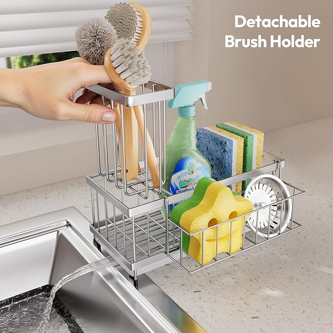 Kitchen Sink Organizer Guide: Smarter Storage for Sponges, Brushes, and Dishwashing Tools