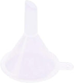 10 Pcs Plastic Mini Funnels for Bottle Filling, for Perfume Oil Small Samples Practical Specialty Tools and Gadgets Funnels Specialty Tools and Gadgets（Transparent）