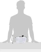 Excelsteel Cook Pro Inc Salad Spinner, 4-1/2-Quart,White