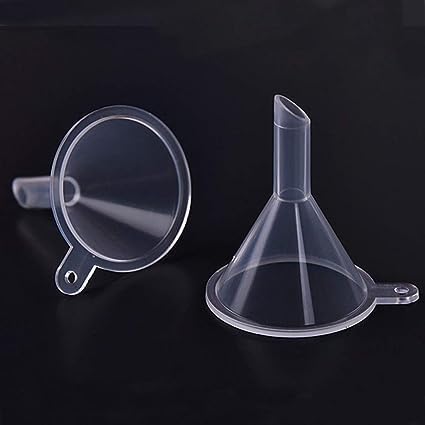 10PCS Small Clear Funnels for Art Sand Bottle Filling Perfumes Lab Bottle Essential Oils Arts Crafts Supplies,Specialty Tools and Gadgets