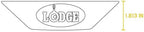 Lodge Silicone Assist Handle Holder - Dishwasher Safe Hot Handle Holder Designed for Traditional Lodge Cast Iron Dual-Handle Products - Reusable Heat Protection Up to 450° - Red,(Pack of 12)