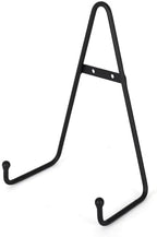 Milltown Merchants Round Metal Display Stand - Fused Glass Art Base - Plate Stand/Plate Holder - Round Art Panel Stand (4 Pack), Large