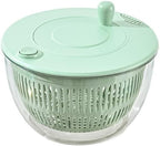6 In 1 Salad Spinner, Large Salad Spinner with Vegetable Chopper, Multi-Use Lettuce Spinner, Fruit Washer, Wash, Spin and dry Salad Greens, Fruits & Vegetables, Kitchen Tools, Drain,5 Quart