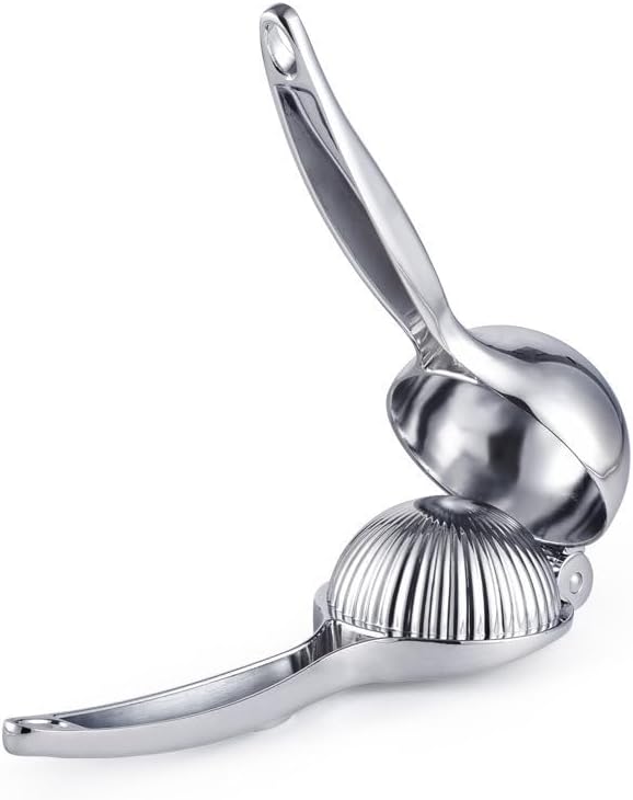 Lemon Squeezer, Lemon Squeezer Juicer, Citrus Juicer Handheld, Metal Lemon Hand Press, Lime Squeezer Bar Tool, Manual Citrus Press w/Stainless Steel Zester