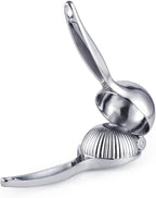 Lemon Squeezer, Lemon Squeezer Juicer, Citrus Juicer Handheld, Metal Lemon Hand Press, Lime Squeezer Bar Tool, Manual Citrus Press w/Stainless Steel Zester