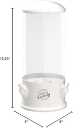 Handy Gourmet Original Triple Candy Machine-Fun Candy & Nut Dispenser-New & Improved (Pearl White), Standard (JB8450PWHI)