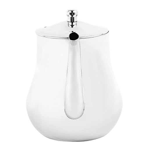 Olympia Arabian Coffee Pot 700ml/ 24oz Capacity Stainless Steel Coffee Pot.