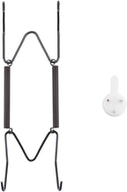 Bilillo Plate Hangers for The Wall, Suitable for 6''-8'' Decorative Plate,Invisible Heavy Duty Wire Plate Holder with Wall Hooks, Plate Hangers for Displaying Plates, Platter, Dish (Black)