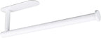 Paper Towel Holders,Paper Towels Rolls - for Kitchen,Paper Towels Bulk- Self-Adhesive Under Cabinet,Both Available in Adhesive and Screws,Stainless Steel Paper Towel Holder(White)