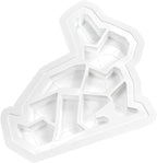 mostsom Honeycomb Molds Silicone Non-Stick Rabbit Cookie Mold Diy Rose Flower Chocolate Mould Used for Jelly, Candy,Biscuits (A_12x11.48x1.2 inch)