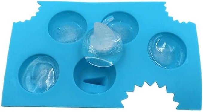 Blue Silicone Ice Cube Trays For Freezer Shark Fin Shape Ice Cube Tray,Novelty Silicone Diy Mould Shark Fin Chocolate Jello Mould Mold Ice Cube Tray Specialty Tools and Gadgets