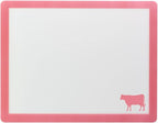 HIC Kitchen Flexible Cutting Board Mat Set, Color-Coded with Icons, Food-Grade Nonporous BPA-Free Plastic, Set of 4