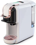 Multi-Capsule Coffee Maker, Hot/Cold Coffee Maker, Milk, ESE Pod Ground Coffee, Cafeteria, 19 Bar, 5 in 1 (Color : H2B WH, Size : CHINA_US)