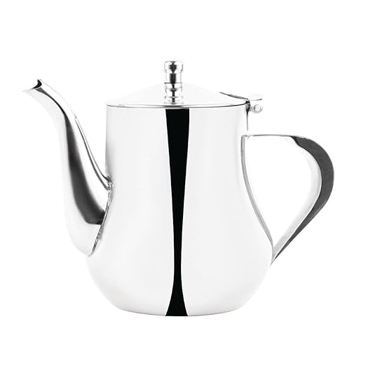 Olympia Arabian Coffee Pot 700ml/ 24oz Capacity Stainless Steel Coffee Pot.