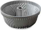 Nordic Ware Bavaria Bundt Pan, 10-Cup, Graphite