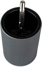 PEUGEOT-Line Pepper Mill - Classic Grind Adjustment -Aluminum and PEFC Certified Wood - Made in France- Carbon Color. 18 cm-7"