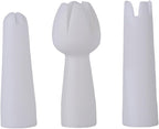 3Pcs White Set Whip Cream Dispenser Head Whipped Nozzle Mounting Mouth Base Tips Dinning Bar Whip Cream Special Head Cream Chargers and Whippers Specialty Tools and Gadgets