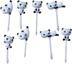 8Pcs Cute Fun Bento Picks Set, Food Picks for Kids,School Lunch Accessories, Cute Animal Fruit Toothpicks,Fruit Food Toothpicks, Lunch Bento Box Picks for Cocktail Picks Bar Tools and Drinkware