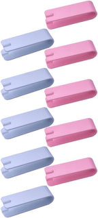 BESPORTBLE 20pcs Nut Opener Melon Seed Peeling Clips Set, Multipurpose Nut Shucker Tools with Nordic Pink and Blue Colors, Kitchen Specialty Gadget for Shelling Sunflower and Random Color