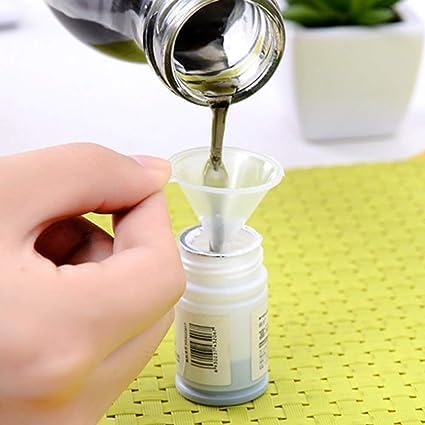 10PCS Small Clear Funnels for Art Sand Bottle Filling Perfumes Lab Bottle Essential Oils Arts Crafts Supplies,Specialty Tools and Gadgets