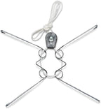 Display Buddie Adjustable Wall Plate Hanger - for Oval Square Round Rectangle Wall Display - Steel - Silicone Hooks - Medium Fits 10"-16" up to 8 lbs