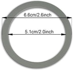 (4 Pack) Grey Blender Gasket, Compatible with Osterizer and Oster Blender Replacement Parts
