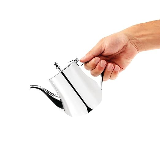 Olympia Arabian Coffee Pot 700ml/ 24oz Capacity Stainless Steel Coffee Pot.