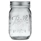 Ball Regular Mouth Glass Mason Jars with Lids and Bands, Used for Canning (Pint, 16 Ounce (Pack of 36))