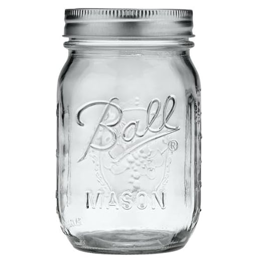 Ball Regular Mouth Glass Mason Jars with Lids and Bands, Used for Canning (Pint, 16 Ounce (Pack of 36))