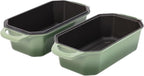 Flavehc Bread Pan Cast Iron Loaf Pan with Lid 9x5 Inch Bread Loaf Pan for Baking Bread Enameled Cast Iron Sourdough Bread Pan