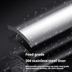 Kitchen Grinder | 500W Electric Mill | Grinds Spices, Nuts, Grains, Coffee | 1 Stainless Steel Blade | Wet & Dry Use