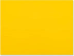 TrueCraftware- 18" X 12" X 1/2” Cutting Board for Kitchen Yellow Color Plastic- Color Coded Durable Kitchen Cutting Board Chopping Board Non Slip Cutting Mat for Meat Vegetables Dishwasher Safe