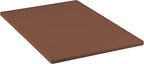 TrueCraftware- 18" X 12" X 1/2” Cutting Board for Kitchen Brown Color Plastic- Durable Kitchen Cutting Board Commercial Chopping Board Non Slip Surface Cutting Mat for Meat Vegetables Dishwasher Safe