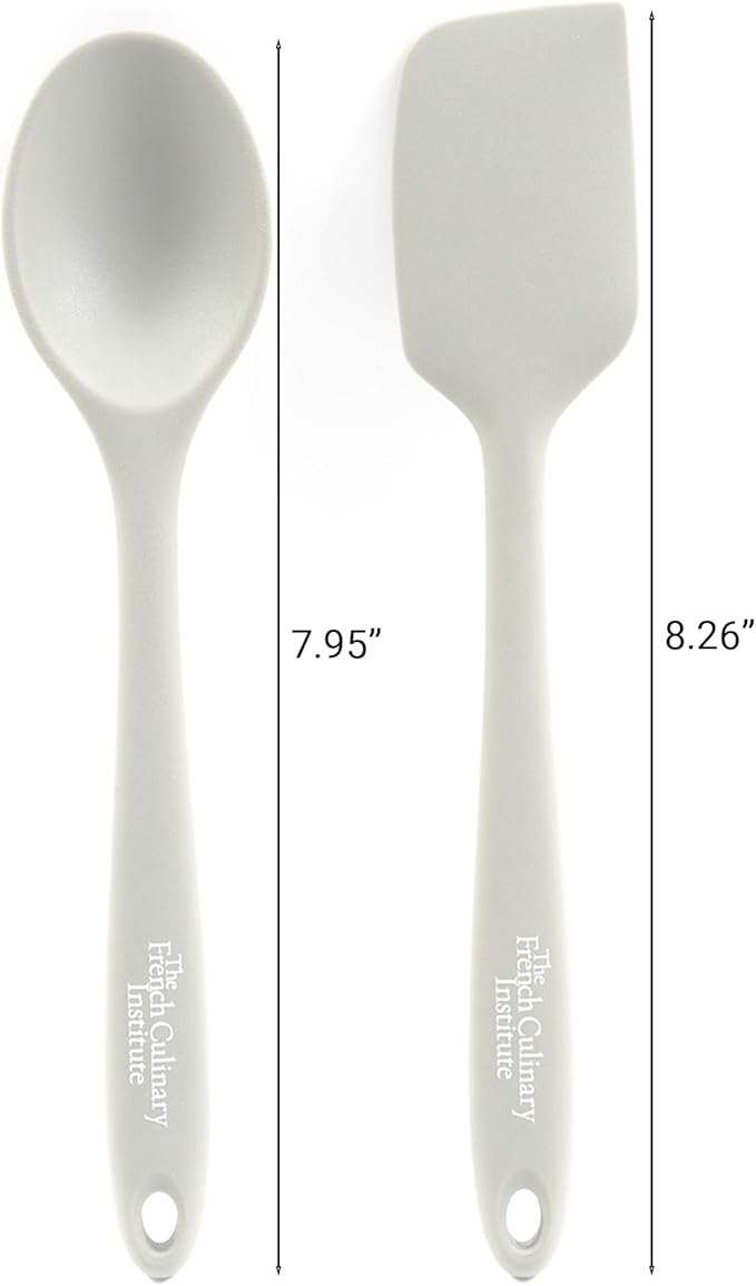 French Culinary Institute Premium 2-Piece Kitchen Tool Set, Gray