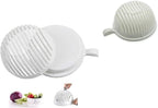 Salad Cutter Bowl and Chopper In One Fruit Vegetable Chopper, Chop Fresh Vegetables and Fruits in Seconds BPA Free Make Healthy Foods in a Minute