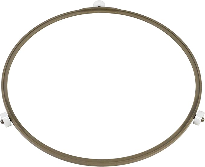 5889W2A012F, 5889W2A012D, 5889W2A012P Microwave Oven Turntable Rotating Roller Support Ring 9.5 inch, Compatible with 12.75 inch LG Electronics Microwave Oven Works with Glass Turntable Tray, Gray