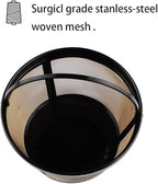 Permanent Basket-Style Coffee Filter designed for Mr. Coffee 10-12 Cup Basket-Style Coffeemakers