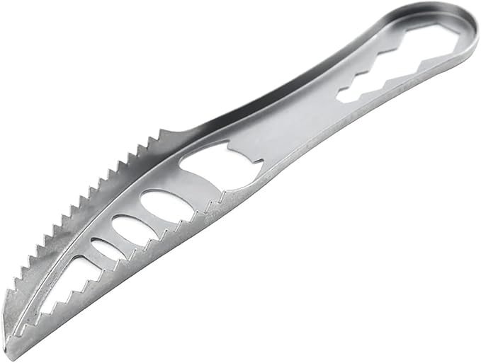 3Pcs Silver Fish Scaler Remover, Stainless Steel Cooking Tools, Seafood Tools, Portable Fish Scale Remover, Fish Cleaning Peeler Scraper Seafood Tools, Specialty Tools and Gadgets