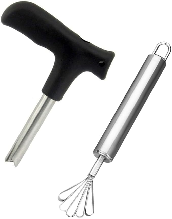 Homoyoyo Coconut Opener and Meat Grater Set, Reusable Kitchen Gadget for Fresh Coconut Shell Opening and Shredding, Safe Tool Kit for Home Cooking and Tropical Fruit Preparation
