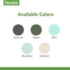 Tovolo Elements Square Colander with Handle Strainer Basket for Pasta Fruit Berries Veggies, Easy to Clean BPA Free Heat Resistant Plastic Colander with Spout 3 Quart Kitchen Strainer, Oatmeal