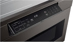 SHARP SMD2470AH Microwave Drawer Oven, 24-inch, 1.2 Cubic Feet, 950 Watt, Concealed Control Panel with Digital LCD Display, Black Stainless Steel