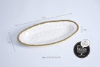 Pampa Bay Golden Salerno Oval Serving Piece