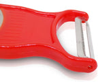 3 in 1 Multi-Purpose Vegetable Peeler/Slicer/Grater - Stainless Steel Tool for Kitchen - Ideal for Carrots, Cheese, Ginger, Potato, Garlic - Easy Peeling, Slicing and Grating Multicolour