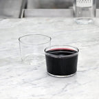 Bormioli Rocco Bodega Mini Tumblers, Set of 6-7.5 Oz Clear Tempered Glass Cups for Water, Wine, Juice & Cocktails - Stackable Small Drinking Glassware for Kitchen & Bar Use