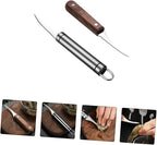 2pcs Shrimp Opener Kitchen Gadgets Tool Prawn Peeler Utensil Stainless Steel