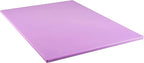 TrueCraftware- 18" X 12" X 1/2” Cutting Board for Kitchen Purple Color Plastic- Color Coded Durable Kitchen Cutting Board Chopping Board Non Slip Cutting Mat for Meat Vegetables Dishwasher Safe