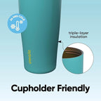 Owala FreeSip Sway Insulated Stainless Steel Water Bottle with Two-Way Spout, Built-In Straw and Bucket Handle, Made for Travel, School, and Sports, 30oz, BPA Free, Leak Proof, Summer Sweetness