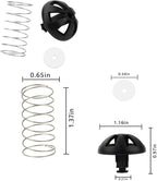 2PK-990117900 990237500 For Hamilton Beach Coffee Makers for Coffee Machine Brew Basket Bottom Spring Loaded Stopper Kits Replacement Brew Basket