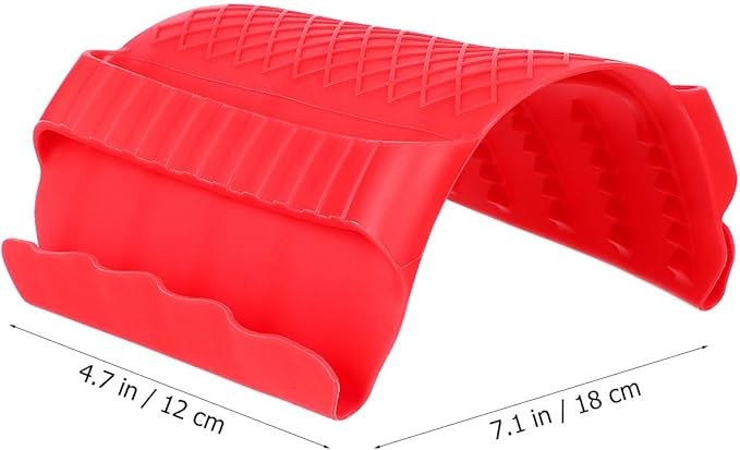 BESPORTBLE 2pcs Kitchen Finger Guards Cutting Protectors Heat Resistant Finger Covers for Bread and Vegetable Slicing Hand Safety Cooking Tool Set