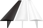 KindGa Stove Gap Covers, Silicone Counter Gap Filler for Stove, 30 Inches Can Be Cut to Any Size for 0.2-1 inch Gap, Seal Spills between Appliances Countertop Furniture Stoves Ovens(Set of 2, Black)